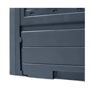 Garden Composter Grey 60 X 60 X 73 Cm 260 L