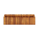 Garden Planter 100 X 30 X 25 Cm Solid Acacia Wood