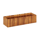 Garden Planter 100 X 30 X 25 Cm Solid Acacia Wood