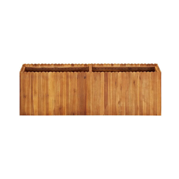 Garden Planter 150 X 30 X 50 Cm Solid Acacia Wood