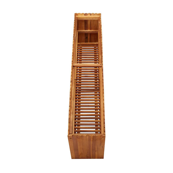 Garden Planter 150 X 30 X 50 Cm Solid Acacia Wood
