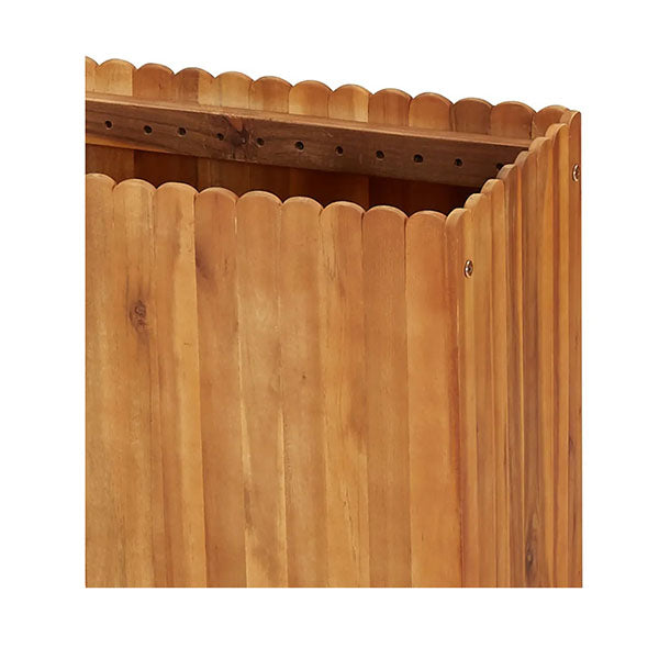Garden Planter 150 X 30 X 50 Cm Solid Acacia Wood