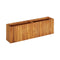 Garden Planter 150 X 30 X 50 Cm Solid Acacia Wood