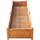 Garden Planter Acacia Wood 200 x 30 x 25 Cm