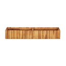 Garden Planter Solid Acacia Wood 150 X 30 X 25 Cm