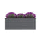 Garden Planter Wpc Grey