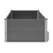 Garden Planter Wpc Grey