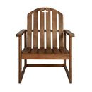 Garden Sofa Chairs 2 Pcs Solid Acacia Wood