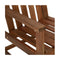 Garden Sofa Chairs 2 Pcs Solid Acacia Wood