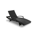 2Pcs Sun Lounge Outdoor Furniture Wicker Rattan Day Bed Garden Patio