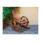 Gardeon Wagon Wheels Rocking Chair - Brown