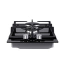 Gas Cooktop 30Cm Stove Cooker 2 Burner Konbs Ng Lpg Black