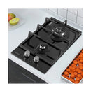 Gas Cooktop 30Cm Stove Cooker 2 Burner Konbs Ng Lpg Black