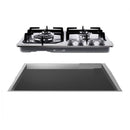 Gas Cooktop 60Cm Cooker 4 Burner Lpg Steel