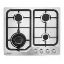 Gas Cooktop 60Cm Cooker 4 Burner Lpg Steel