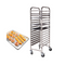 Gastronorm Trolley 15 Tier Stainless Steel Cake Bakery Trolley