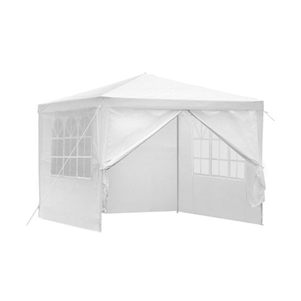 Gazebo 3X3 Outdoor Marquee Wedding Party Camping Tent 4 Wall Panels ...