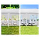 Gazebo 3X9 Outdoor Marquee Wedding Party Camping Tent 8 Wall Panels