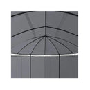 Gazebo With Curtains 520X349X255 Cm Anthracite