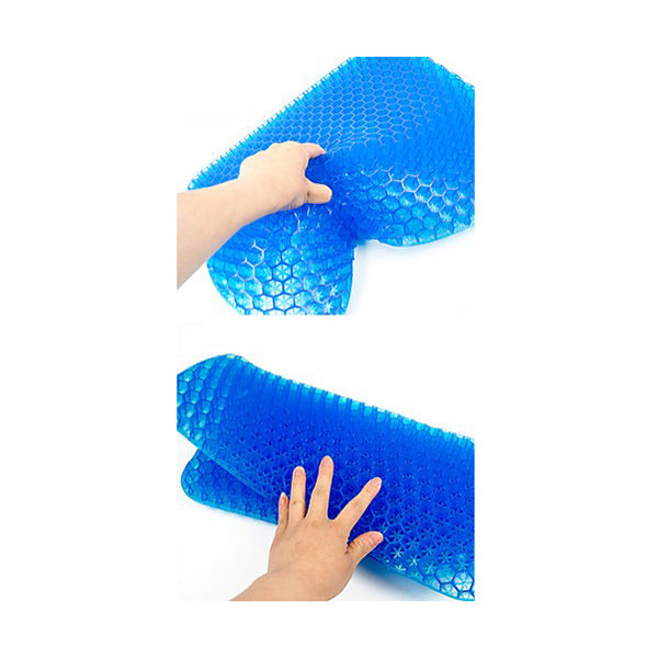 Gel Seat Cushion For Lower Back Pain Wheelchair Car Office