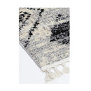 Gemstone Black And White Geometric Rug