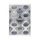 Gemstone Blue Geometric Rug