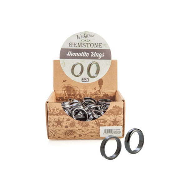 Gemstone Hematite Ring