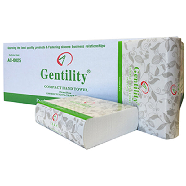 Gentility Compact TAD Paper Hand Towels (16 x 150 sheets)