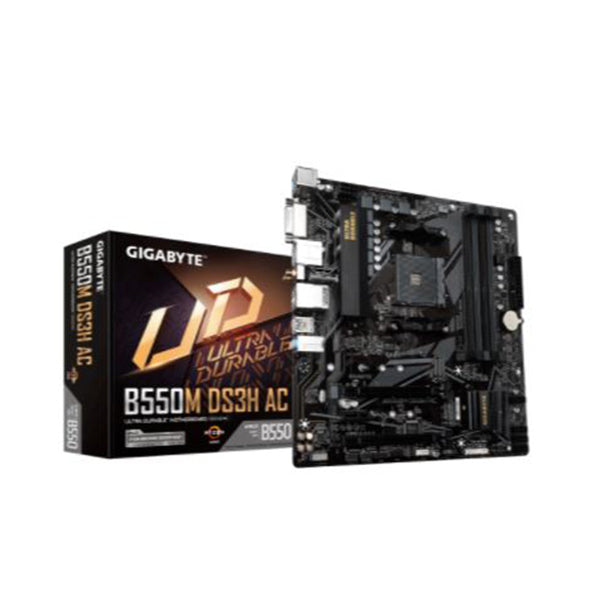 Gigabyte B550M Ds3H Ac Am4 Ryzen Matx 4Ddr4