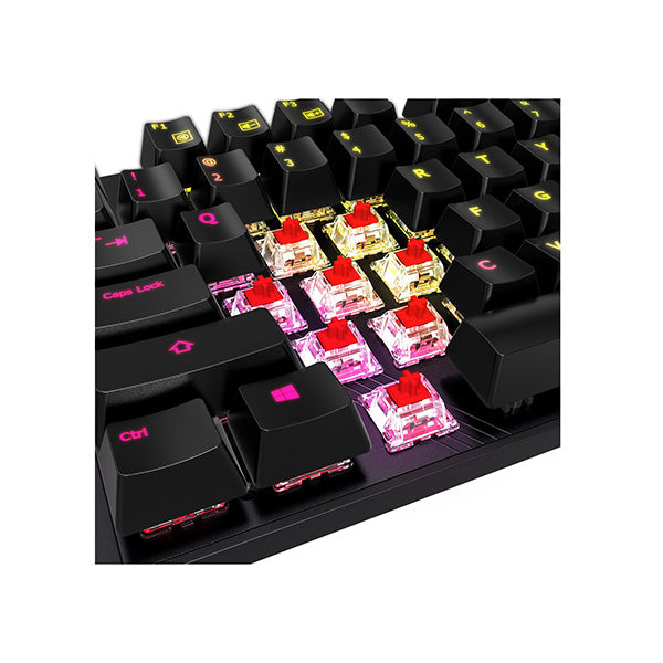 Gigabyte K1 Aorus Cherry Red Mechanical Keyboard Rgb Fusion Per Key