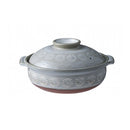 Ginpo Donabe Hana Mishima Ceramic Hot Pot