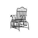Glider Bench 61 Cm Black Steel