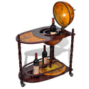 Globe Bar Cabinet With Table Trolley