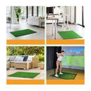 Golf Hitting Mat Portable Driving Range Practice Training Aid 80X60Cm