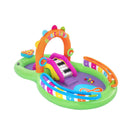 Good For 3 Kids Inflatable Above Ground Swimming Play Pool