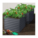 Greenfingers 2 Pcs 100X100X77Cm Galvanised Instant Planter