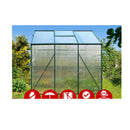 Greenhouse Aluminum Garden Shed Polycarbonate