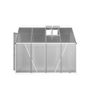 Greenhouse Aluminum Polycarbonate Garden Shed