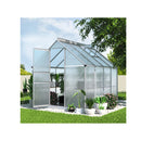 Greenhouse Aluminum Polycarbonate Garden Shed