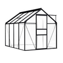 Greenhouse Anthracite Aluminium 190X250 Cm