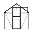Greenhouse Anthracite Aluminium 190X250 Cm