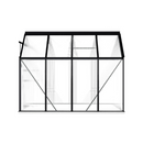 Greenhouse With Base Frame Anthracite Aluminium 190X250 Cm