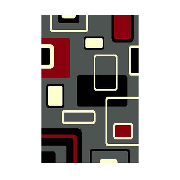 Grey Allure Polypropylene Rug