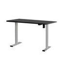 Electric Standing Desk Motorised Sit Stand Desks Table Grey 140Cm