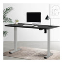 Electric Standing Desk Motorised Adjustable Sit Stand Desks Grey