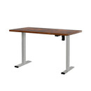 Electric Standing Desk Motorised Sit Stand Desks Table Grey 140Cm