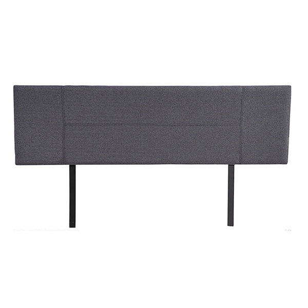 Linen Fabric King Bed Headboard Bedhead Grey