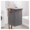 Grey Medium Laundry Hamper Storage Box