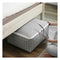 Grey Plaid Extra Large Storage Luggage Bag