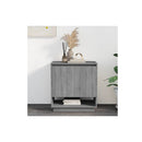 Grey Sonoma Sideboard 70 X 41 X 75 Cm Engineered Wood